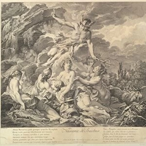 Naissance de Bacchus Birth Bacchus 18th century