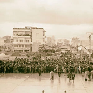 Official opening Tel Aviv Port Crowds outside