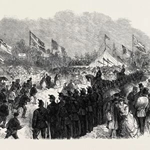 Opening of Southwark Park, London, Uk, 1869