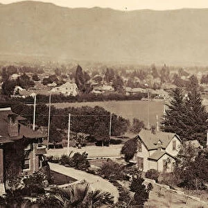 Panoramics California 1903 Pasadena Panorama