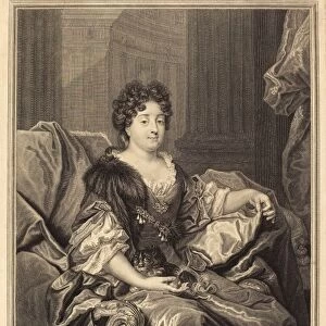 Pierre Drevet after Nicolas de Largillierre (French, 1663 - 1738), Marie de Laubespine