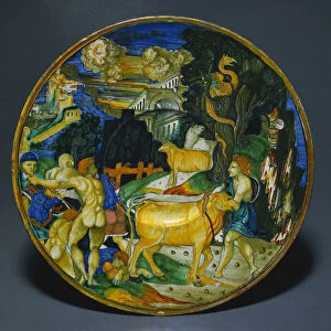 Plate 1526 Maestro Giorgio Andreoli Italian 1465-70-aft 1553