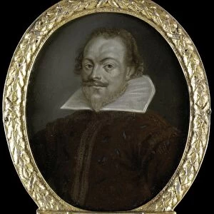 Portrait of Florentius Schoonhoven, Poet in Latin, Burgomaster of Gouda The Netherlands