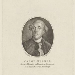Portrait Jacques Necker Jacob Necker State Minister