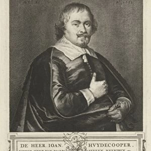 Portrait of Joan Huydecoper, Pieter Holsteyn (II), Anonymous, 1651 - 1723
