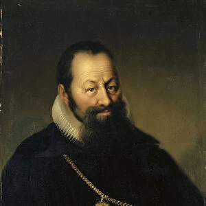 Portrait Johann Rudolf Wettstein 1651 oil canvas