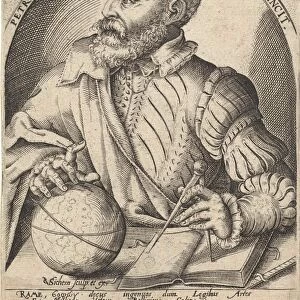 Portrait of Pierre de La Ramee, Christoffel van Sichem (I), Monogrammist RSV, in