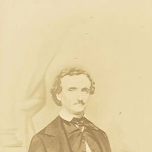 Portrait Poe Daniel Bendann American 1835 1914