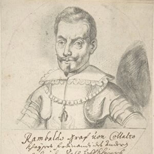Portrait Rambaldo graf von Collalto 17th century