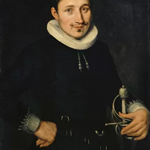 Portrait Remigius Faesch 1621 oil canvas 80 x 59. 5 cm