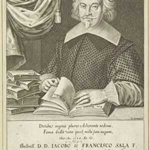 Portrait writer Giovanni Domenico Sala historical persons