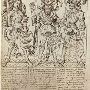 Primary Master of the Strassburg Chronicle (German, active 1480s and 1490s), King Arthur