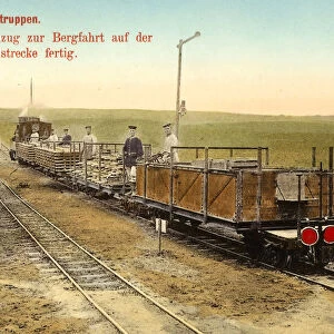 Rail transport Saxony Funiculars Germany GroBe Heeresfeldbahnübung 1909
