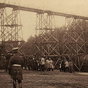Rail transport Saxony GroBe Heeresfeldbahnübung 1909