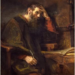 Rembrandt van Rijn (and Workshop?), Dutch (1606-1669), The Apostle Paul, c. 1657