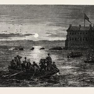 Removal of the Troops from Fort Moultrie to Fort Sumter, United States of America