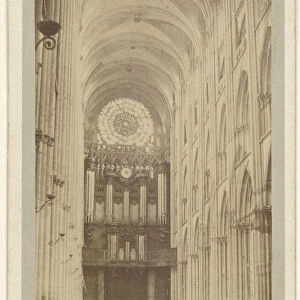 Rouen Orgues de la Cathedrale Attributed J Lurin