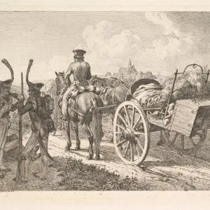 Russian Mobile Forge 1815 Etching Print, second state