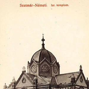 Satu Mare Synagogue 1911 Satu Mare County Szatmar