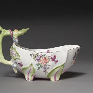 Sauceboat 1755-1756 Chelsea Porcelain Factory