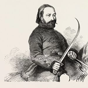 Selim Pacha Muschir, Commander-In-Chief of the Turkish Army of Batoum, 1854