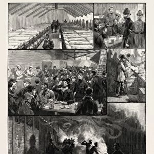 The strikes at the South Metropolitan Gas Companys Works, Vauxhall London UK, 1889
