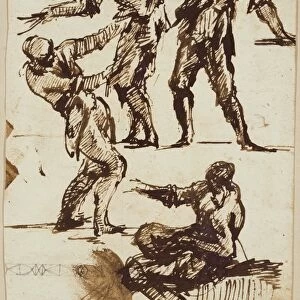 Four Studies of a Male Figure