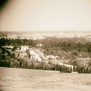 Syria Damascus View Selhiyeh 1898