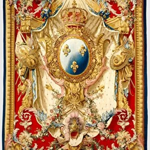 Tapestry: Portiere aux Armes de France