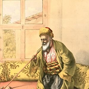 A Turkish effendi, man of high education and social standing in Turkey