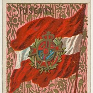 Tuscany Flags Nations Series 2 N10 Allen & Ginter Cigarettes Brands