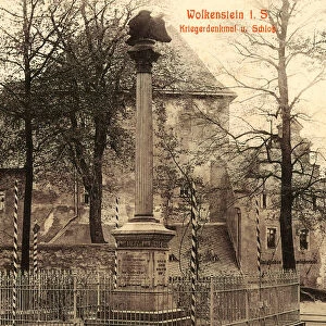 War memorials Saxony Schloss Wolkenstein Erzgebirge