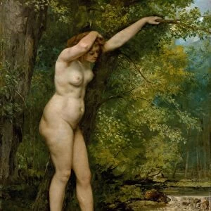 Young Bather 1866 Oil canvas 51 1 / 4 x 38 1 / 4