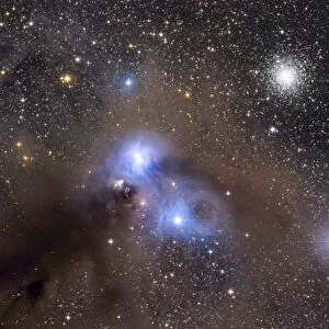 Galactic dust cloud NGC 6726 in Corona Australis