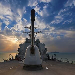 Guided-missile destroyer USS Higgins