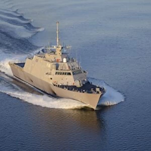 The littoral combat ship Pre-Commissioning Unit Fort Worth