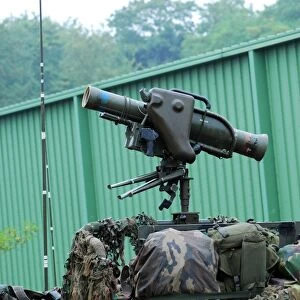 The Milan, guided anti-tank missile system