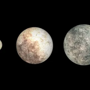 Dwarf Planet Trio Print Dwarf Planet Trio Print