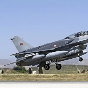 A Turkish Air Force F-16D Block 50+ Fighting Falcon