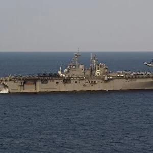 USS Bonhomme Richard conducts operations in the East China Sea