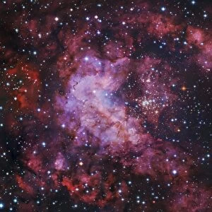 Westerlund 2 (Gum 29) star cluster in Carina