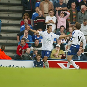 Season 04-05 Cushion Collection: Portsmouth 0 Everton 1