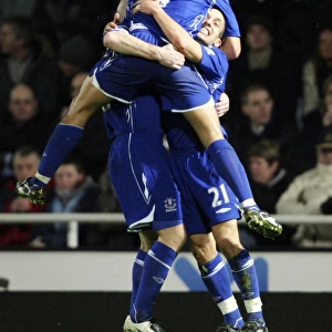 Osman and Cahill: Everton's Unforgettable Goal Celebration vs. West Ham United, Carling Cup Quarterfinal, 2007