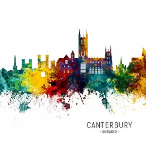 Canterbury England Skyline