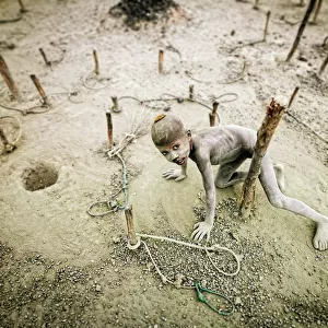 Child of Mundari tribe