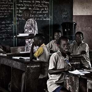 In the classroom - Benin