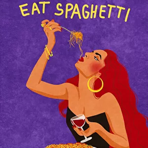 Eat spaghetti no regretti