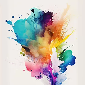 Abstract watercolors Collection: Contemporary art