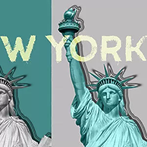 POP ART Statue of Liberty IV