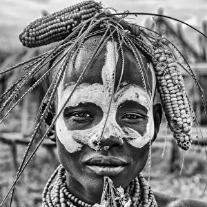 A woman of the Karo tribe (Omo Valley-Ethiopia)